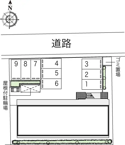 尾張旭市東栄町３丁目 月極駐車場